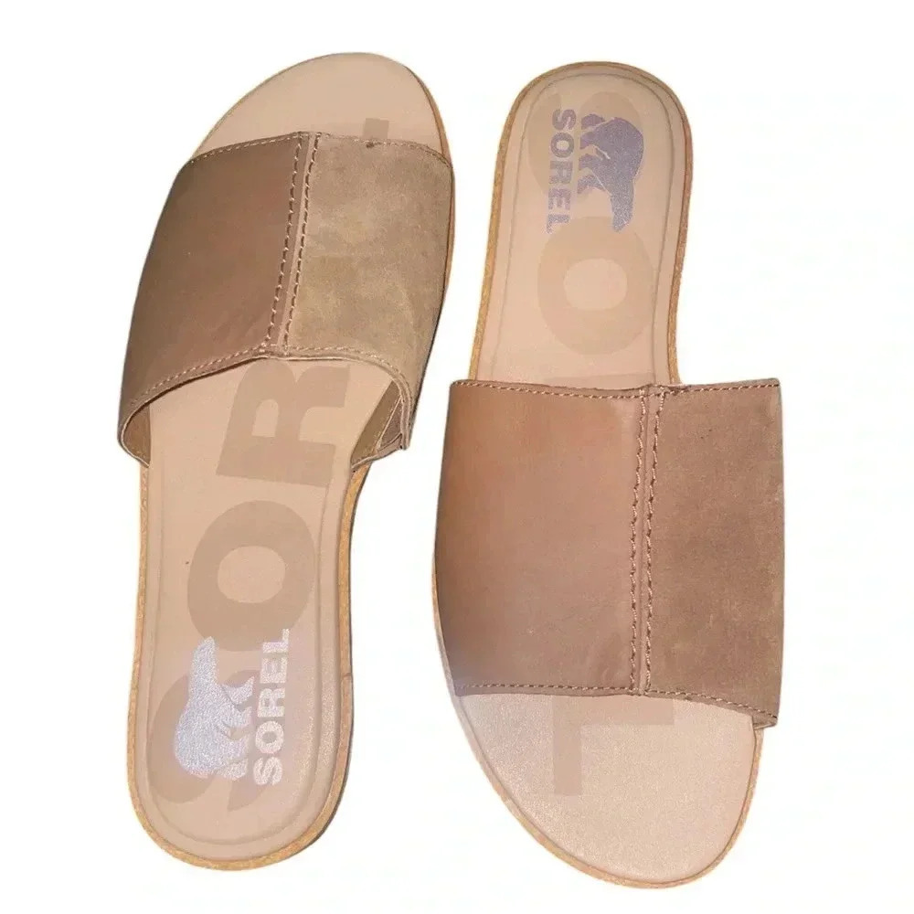 Sorel Ella II Block Slide Sandals - Picture 2 of 3